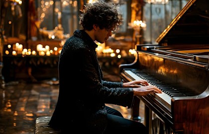 Людовико Эйнауди и Ханс Циммер: магия неоклассики и романтика свечей