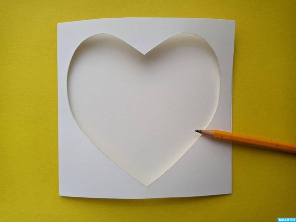 Мастер-класс «Открытка-сердечко»