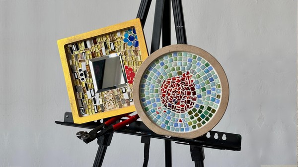 Мастер-класс «Искусство мозаики. Зеркало»