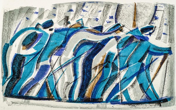 Открытие выставки Веры Матюх «Спортивный календарь»