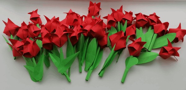 Мастер-класс «Красный тюльпан», посвящённый акции Дню воина-интернационалиста