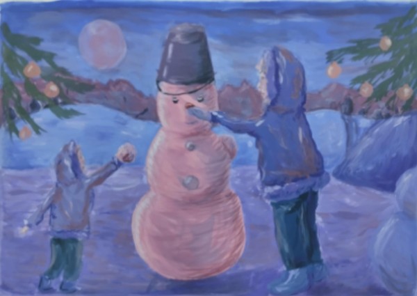 «Зимние забавы»- выставка