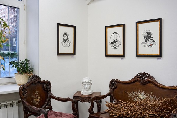 Выставка «Герои отечества. Словографика»