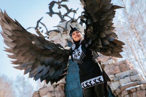 Окружной конкурс на лучший костюм Вороны