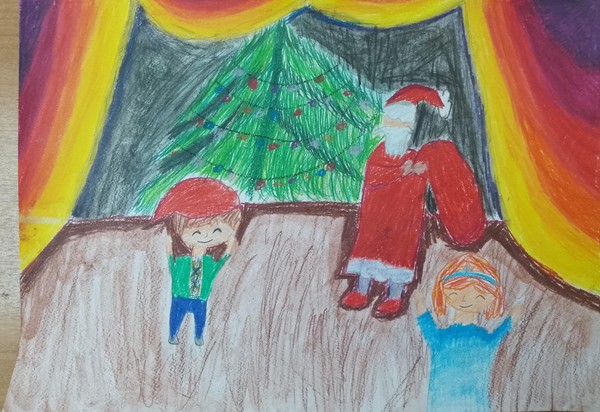 Выставка «Дети рисуют театр»