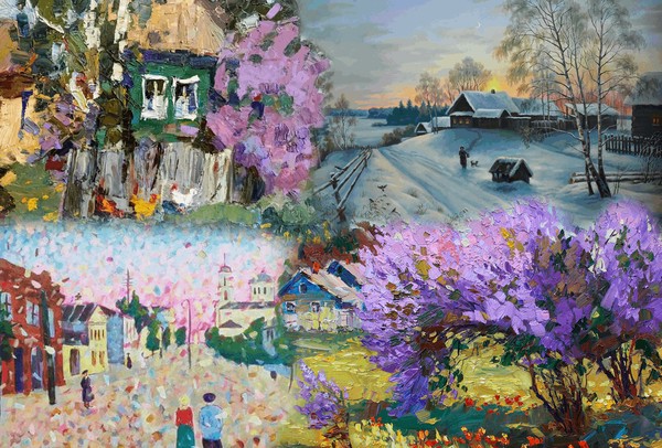 Выставка картин «Колорит родного края»