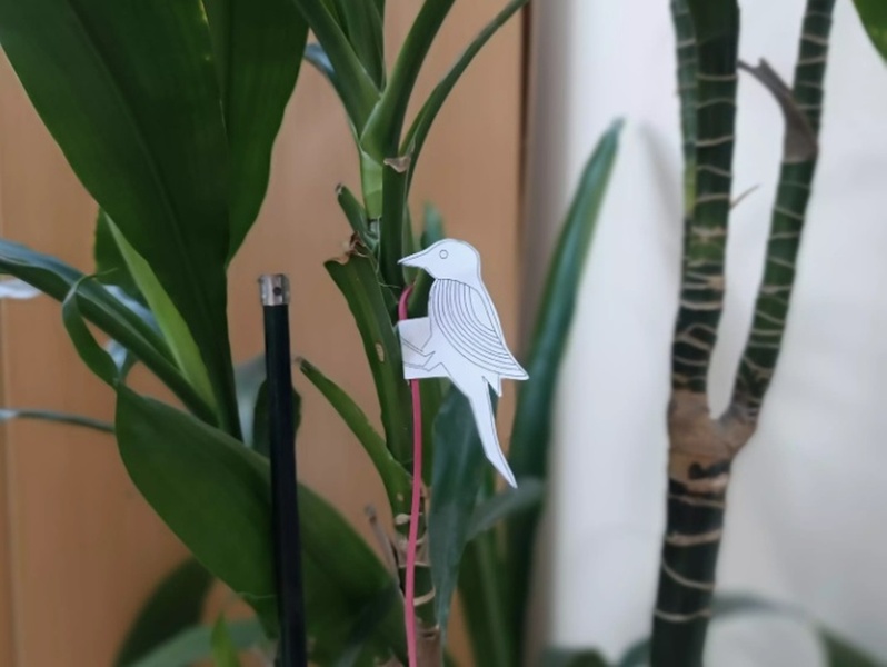 Мастер-класс «Движущийся дятел»