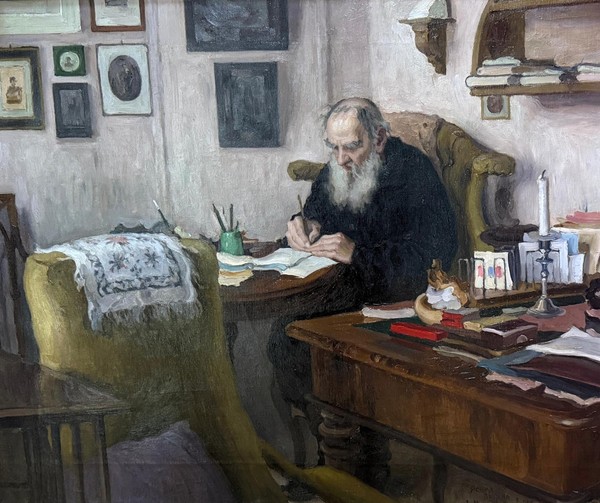 Экскурсия по выставке «Эволюция образа Толстого в изобразительном искусстве»