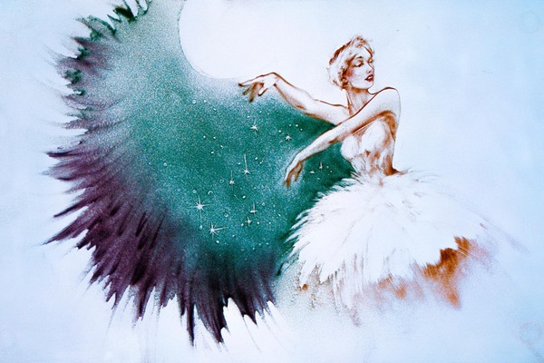 Музыкально-песочный спектакль «Лебединое озеро»