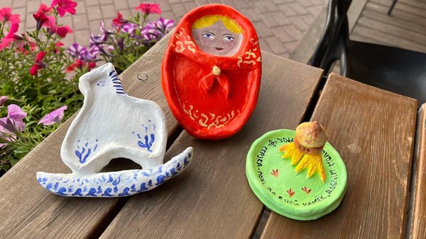 Мастер-класс «Тарелочки из глины»