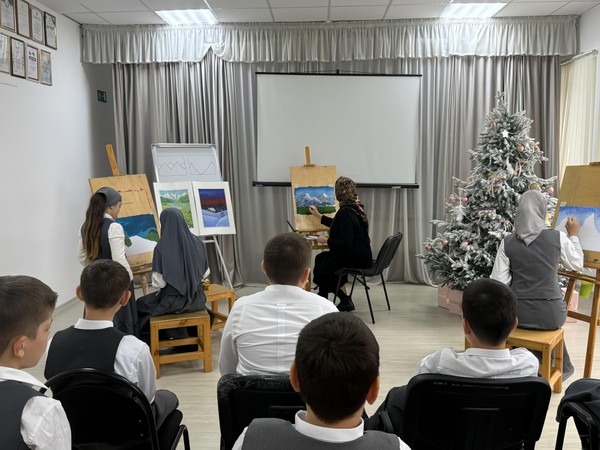 Мастер-класс по живописи «Рисуем смело»