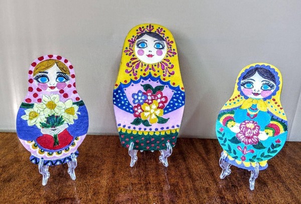 Мастер-класс «Волшебные узоры русской души: искусство росписи матрешек»