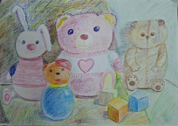 Выставка «Литературные герои в творчестве юных художников»