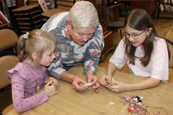 Мастер-класс «Символы мезенской росписи»