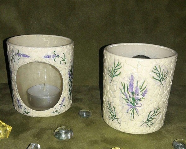 Мастер-класс «Подсвечник в стиле декупаж»