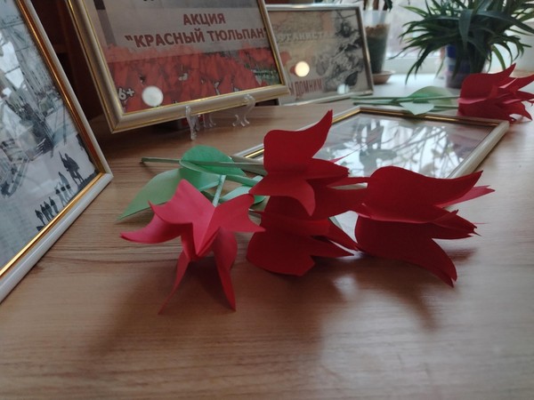 Акция «Красный тюльпан», посвящена Дню вывода войск из Афганистана