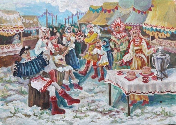 Выставка «Веселая масленица»