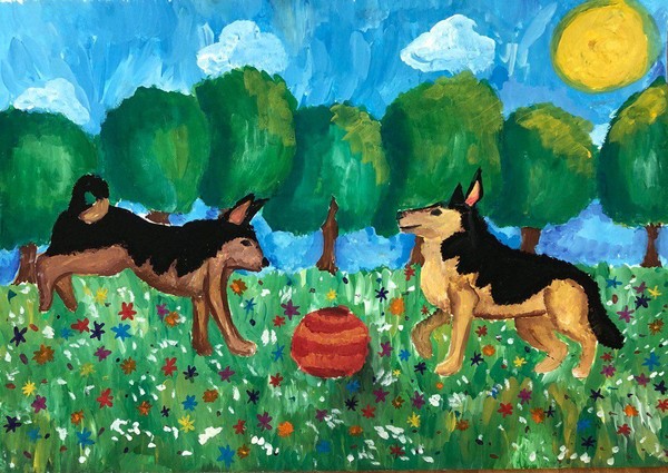 Виртуальная выставка «Мир глазами детей»