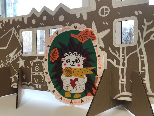 Мастер-класс «Весёлый ёжик»