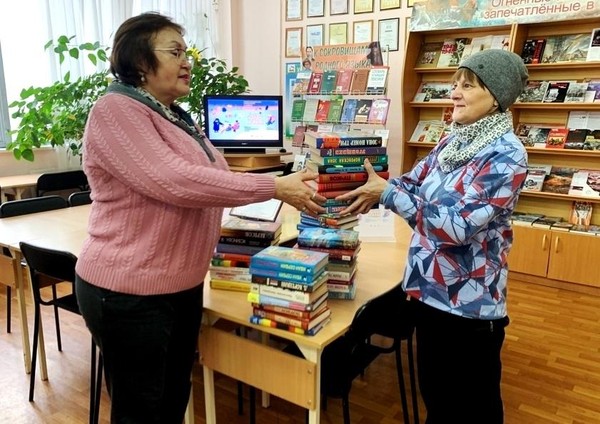 Акция «Книга: от человека к человеку»