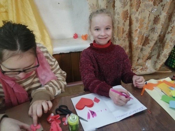 «Сердечко-открытка»