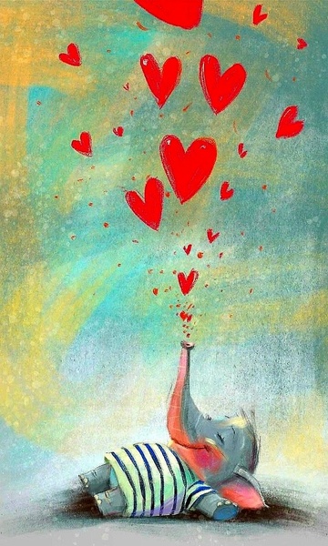 14.02 в 10.00 Мастер-класс для детей "Слонёнок", маркеры.