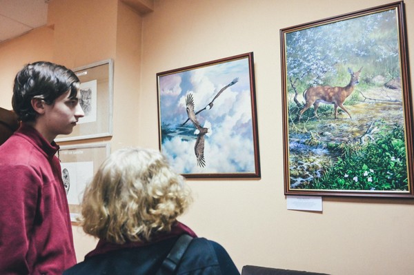 Экскурсия по книжно–художественной выставке «Слагаемые жизни Виктора Бахтина»