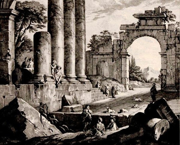 «Развалины около Сан-Суси»