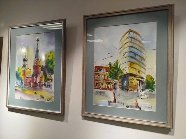 Выставка-экспозиция Екатерины Долотовой «Акварельный Нижний»