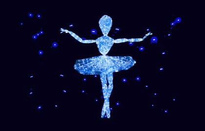 Представление световых кукол