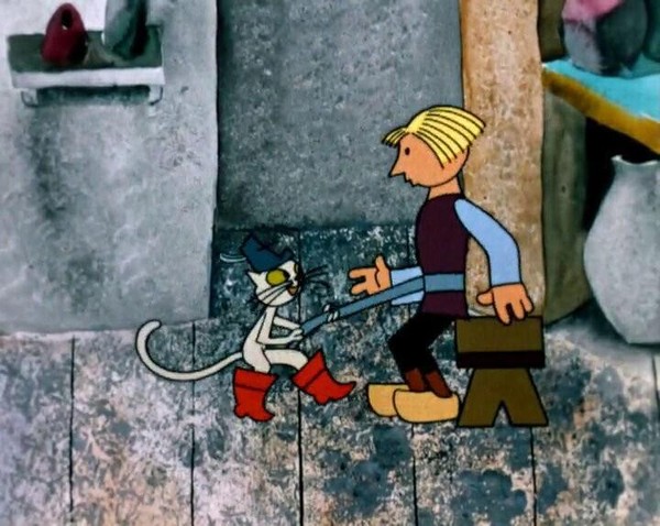 Показ сборника мультфильмов «Кот в сапогах»