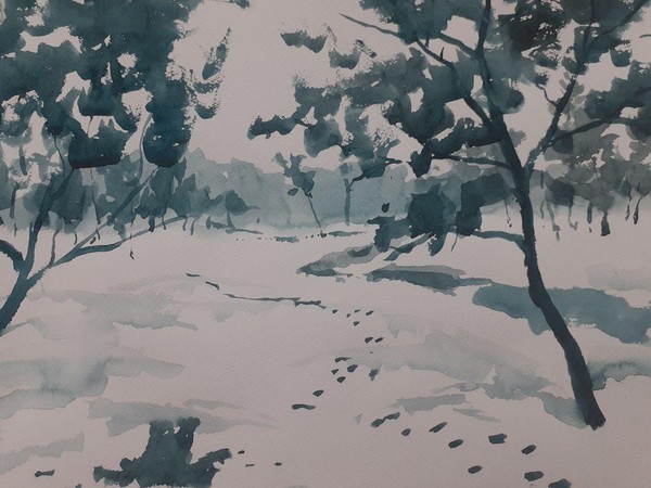 Мастер-класс «Плановость в пейзаже»