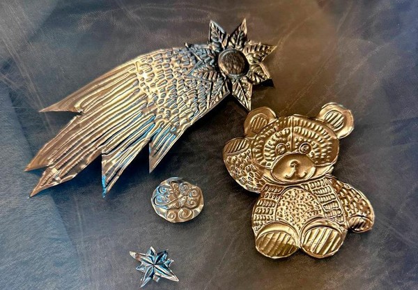 Мастер-класс «Игрушка-чеканка»