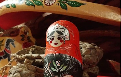 Роспись матрёшки с чаепитием