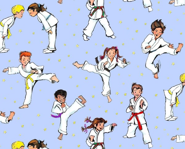 Мастер класс по дзюдо для детей