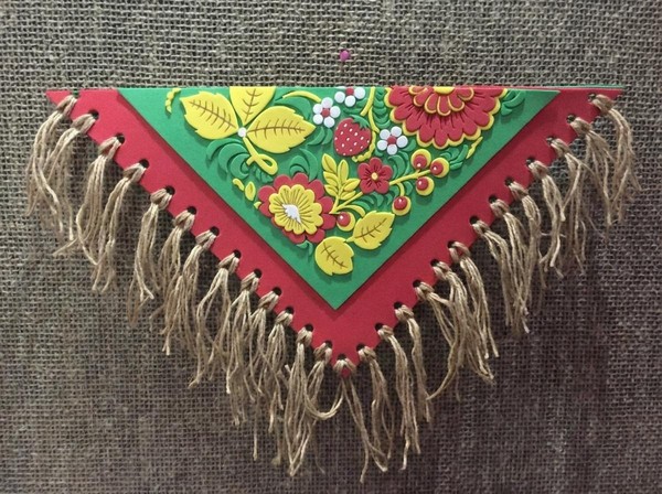 Мастер-класс «Русский платок»