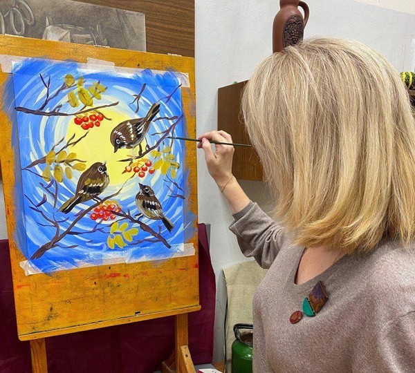 Мастер-класс «Птицы зимой»