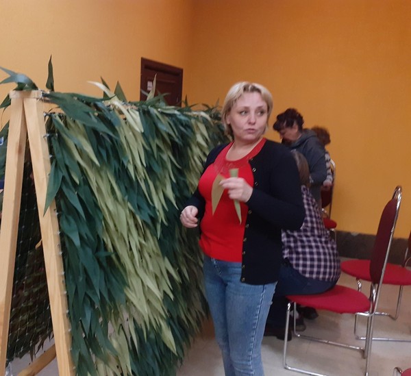 Мастер–класс по плетению маскировочных сетей