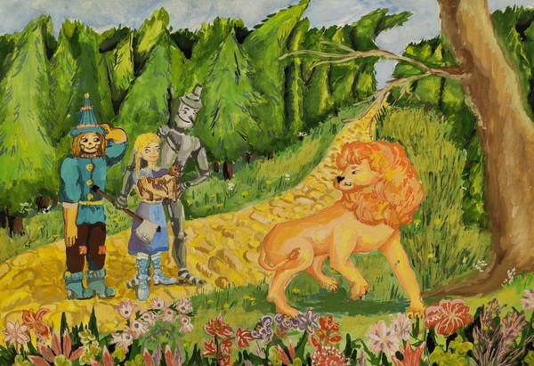 Художественная выставка учащихся из фонда ДШИ №7 им. Ю.Н. Холопова