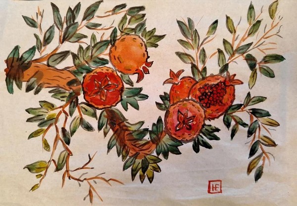 Мастер-класс «Гранат – символ счастливого будущего»