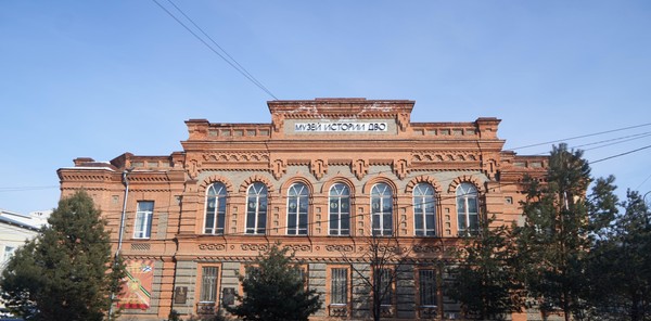 Экспозиция Военного-исторического зала Восточного военного округа