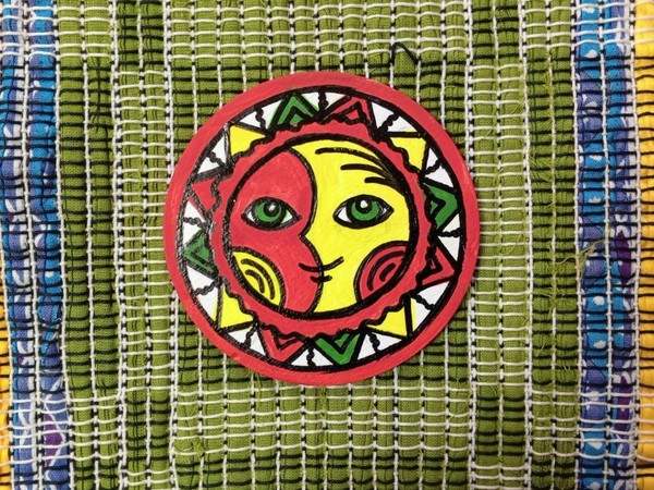 Мастер-класс по росписи по дереву «Солнце масленицы»