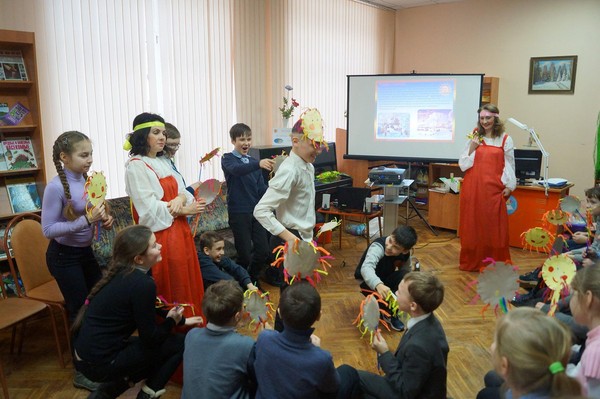 «Ай да Масленица!»: громкое чтение, беседа, мастер-класс