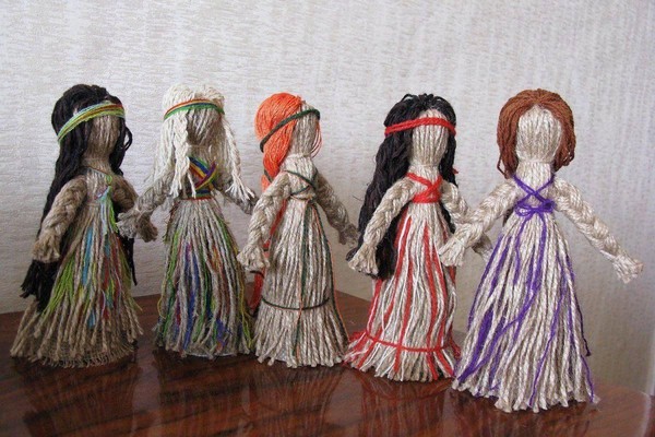 Мастер-класс «Кукла из ниток»