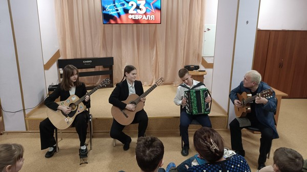 Концерт «Защитники Отечества – России верные сыны!»