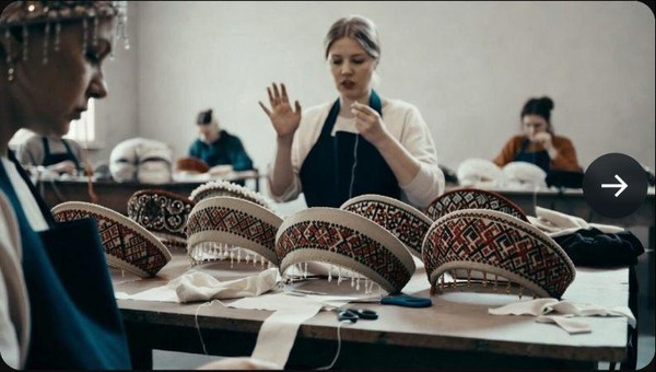 Мастер-класс «Кокошник»