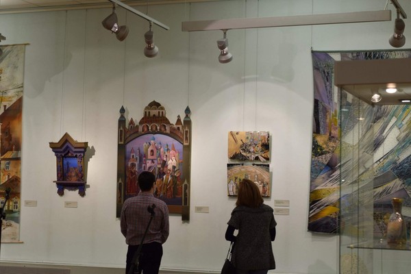 Открытие выставочного проекта «Широка страна моя родная»