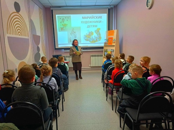 Познавательно-творческое занятие «Марийские художники — детям»