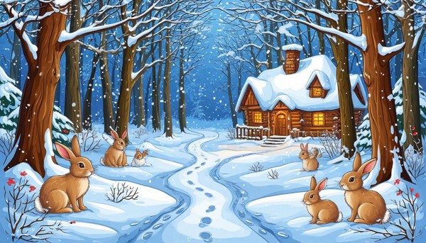 Интерактивный калейдоскоп «По тропинкам зимних сказок»