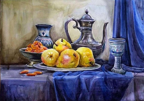 Мастер-класс «Натюрморт акварелью»